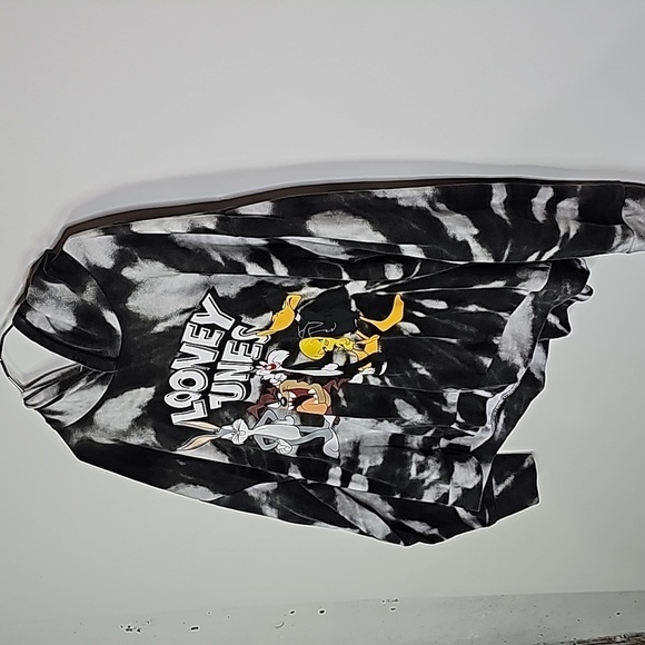 LOONIE Tunes XXL black and gray hoodie - Picture 2 of 7